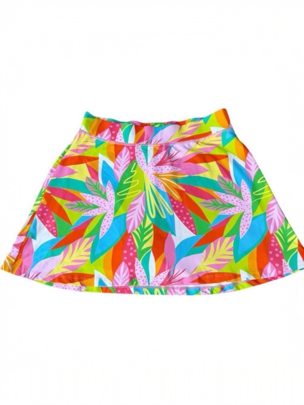 Mary Square Women’s Hamptons Tropical UPF‎ 50 Athletic Tennis Skort Size Small